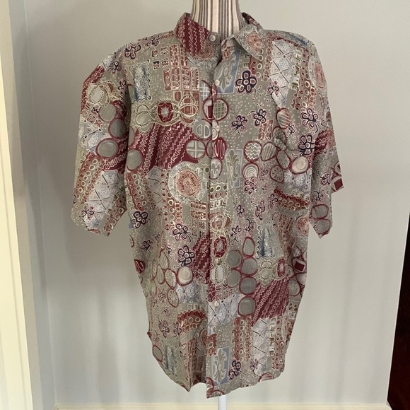 Burma Bibas XL Casual Button Down - Picture 2 of 6